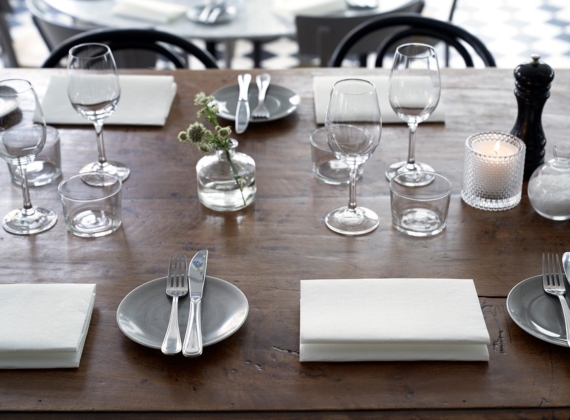 Tischdekoration für Ihr Restaurant, Café oder Hotel!